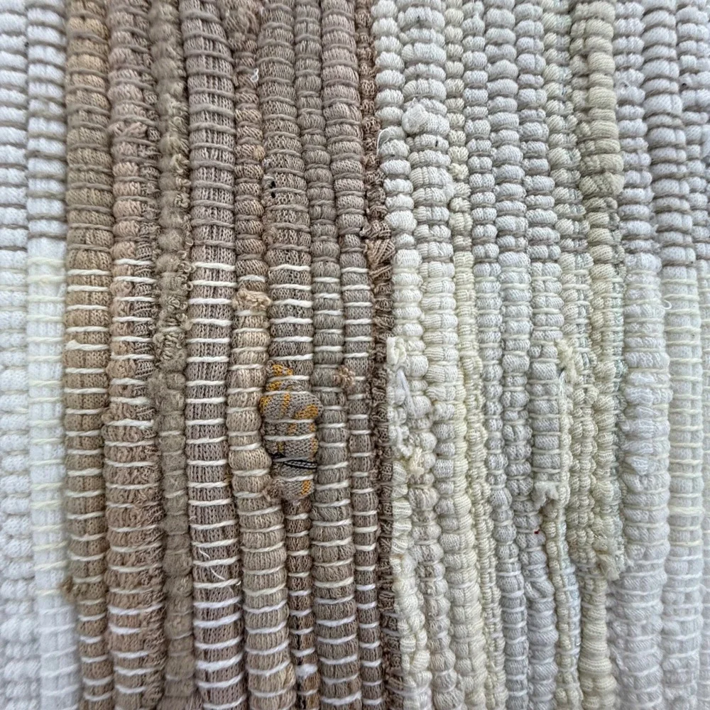 New Park B. Smith Oversized Woven Placemats Set of 4 Recycled Cotton